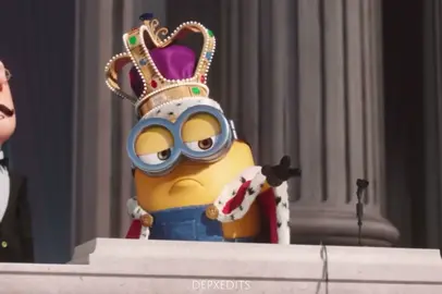 #KINGBOB this is a little different from my normal videos but i love minions and king bob 💛 #minion #minionedit #kingbob👑 #despicableme #gru #dababy @Illumination’s Minions 