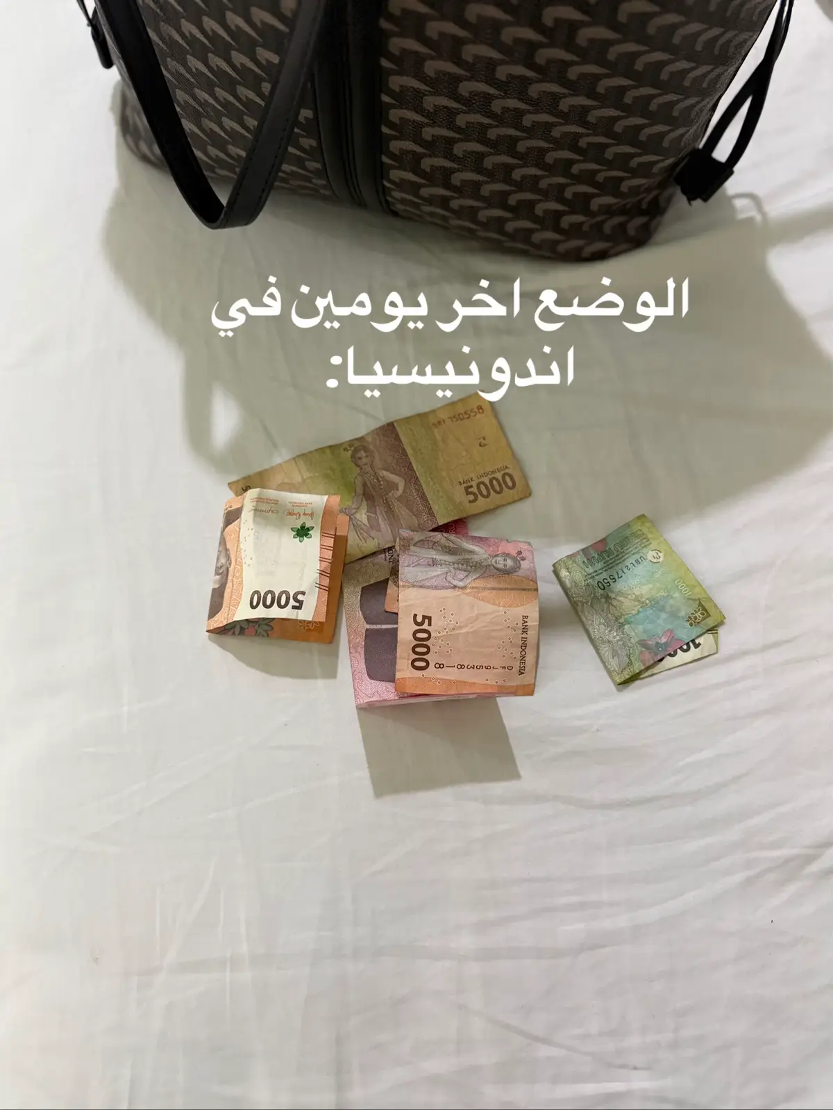 امزح ف الحقيقه فقرنا ف نص السفره غاليه مدري كيف كملناها ولله الحمد يقولون لنا اعطونا فلوس انتم عرب أغنياء وشكلنا طفرنا بسببهم  مايدرون اننا افقر منهم😣 #fyp #indonesia 