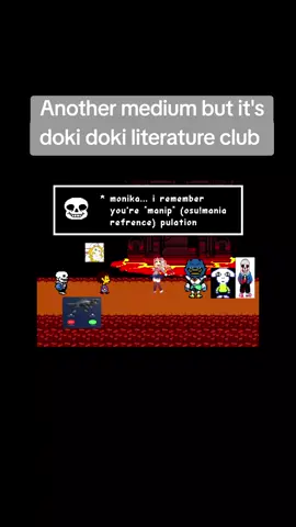is ts tuff #ddlc #undertale #doki #monika #deltarune #fyp #berdly #togore #frisk 