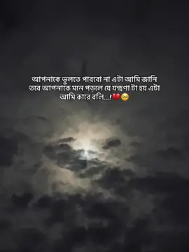 আপনাকে ভুলতে পারবো না এটা আমি জানি তবে আপনাকে মনে পড়লে যে যন্ত্রণা টা হয় এটা আমি কারে বলি...!💔🥺#foryou #tiktokviral #unfrezzmyaccount #copylink 