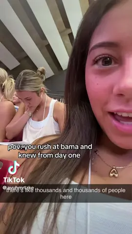 Incredible that it's been a year since my #babygirl went through #bamarush at #alabama  My advice to all the moms of PNMs is to be ready to listen, give hugs and remind them how special they are & how they will find the perfect place for them.   I saw so many girls crying at the infamous Starbucks there and i wanted to tell them all 