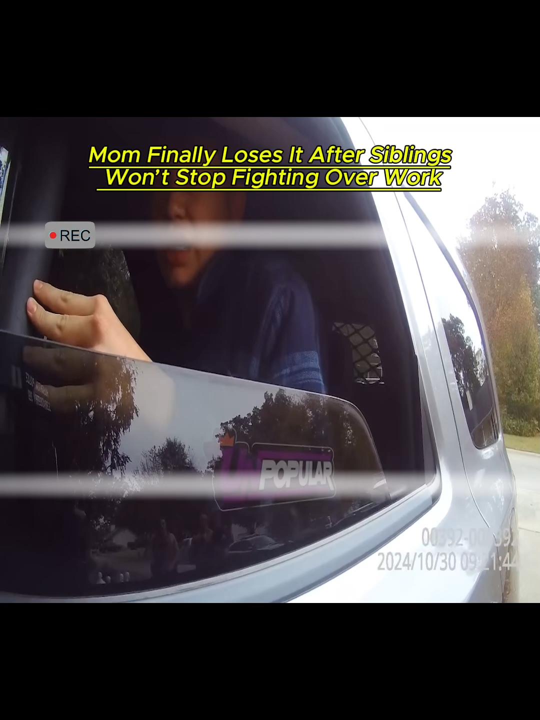 Mom Finally Loses It After Siblings Won’t Stop Fighting Over Work #police #cops #fyt