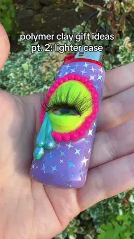 say fu to capitalism and make your friends gifts! i think polymer clay is one of the best things to have around for a quick or long craft session and then you have beautiful handmade creations you can gift, sell or hoard all to yourself!#claylightercase #polymerclayideas #clayideas #creatorsearchinsights 