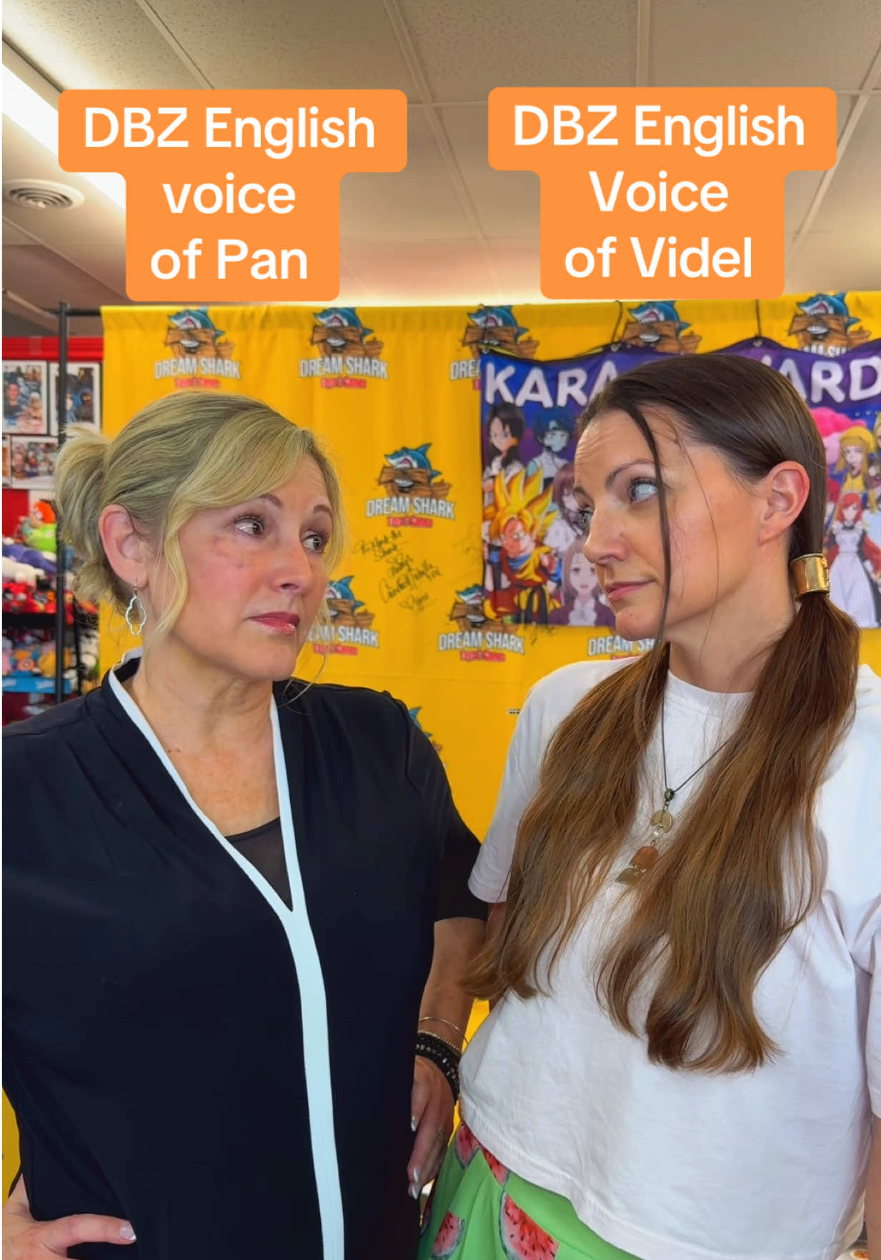 This daughter of mine may never listen! English voice of Pan in #dragonballgt and English voice of Videl in #dragonballz #mother #daughter #stubborn @Elise Baughman-Actress/TV Host 