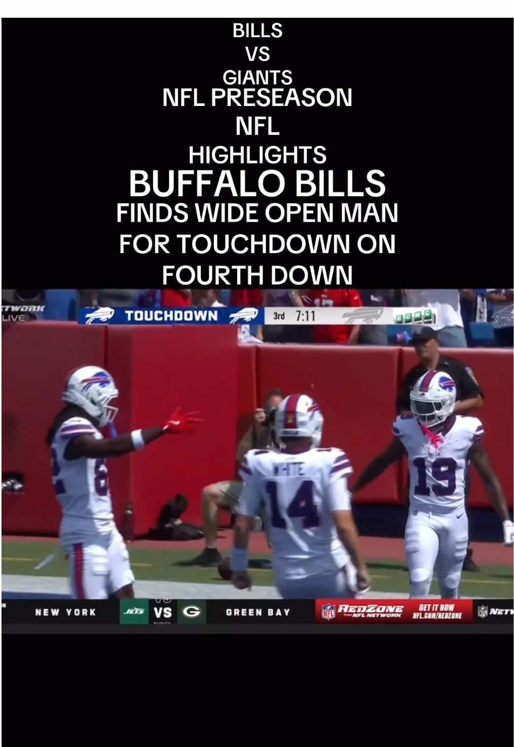 #bills #buffalo #buffalobills #bill #newyorkcity #newyork #newyorkgiants #giants #giant #touchdown #highlight #highlights #NFL #nfl #nflfootball #Preseason #nflpreseason #sports #sport #game #espn #sportscenter #win #football #footballtiktok #trend #viralvideo #trending #viral #entertainment #tiktok 