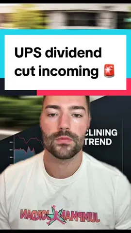 UPS stock a buy? Dividend cut incoming 🚨 #dividends #stockmarket #investing