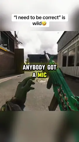 “I need to be correct” is wild🤣 creds:adanyuh #troll #funny #ragebait #callofduty