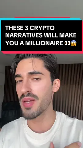 These 3 #crypto #narratives will create #millionares 👀😱 #ethereum #taobittensor 