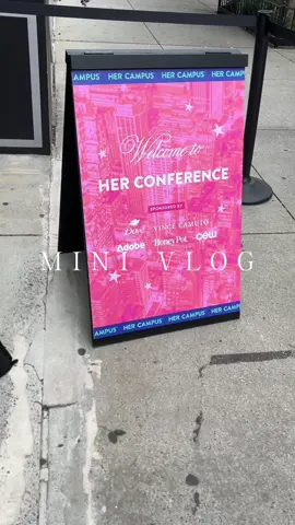 We went to her conference but yall would’ve already known that if yall watched our vlog 🧌