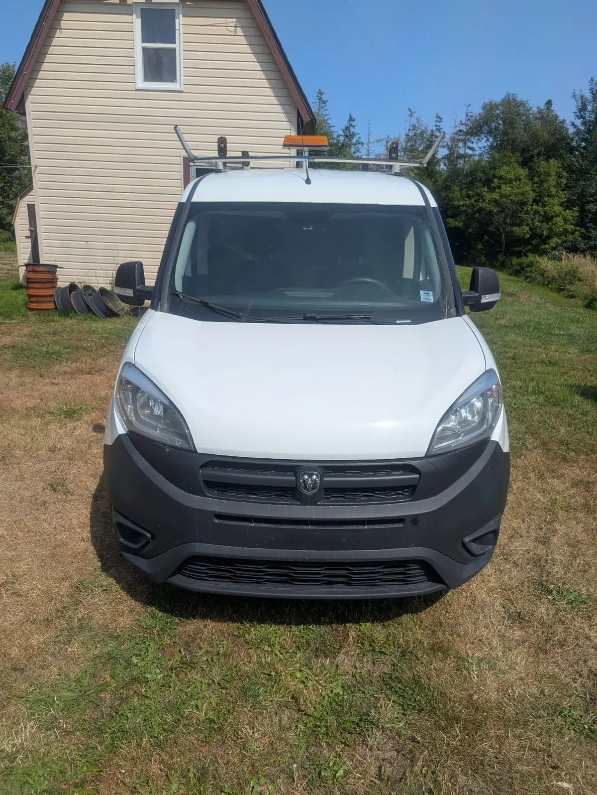 I've never been so excited for a vehicle in my life. this will make work so much easier! #vehicle #installation #dodge #ram #utilityvehicle 
