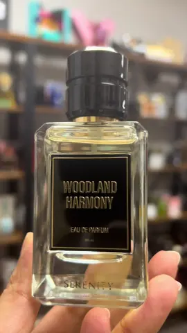 Woodland Harmony by Serenity Fresh yet grounded scent with a warm, creamy finish  #arabicperfume #fragrancelovers #IntenseOud #StayIntense #newarrivals #fragrancetiktoks #perfumetiktok 