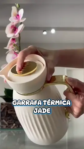 Uma Das Garrafas Mais Linda e Encantadora é a Garrafa Térmica Jade ✨  ID do Produto: BIMAX2-8P0Y @Programa Afiliados e Criadores @Mercado Livre  #HomeAndDecor #MercadoLivreAchados 