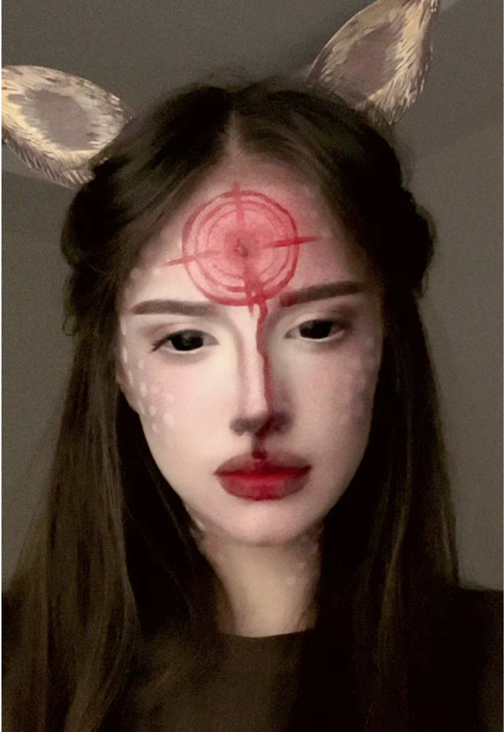 ‼️FAKE ALL‼️ #killinginnocent #deer #deermakeup #олененоксприцелом #оленьсприцелом #makeup #artmakeup #creativemakeup 