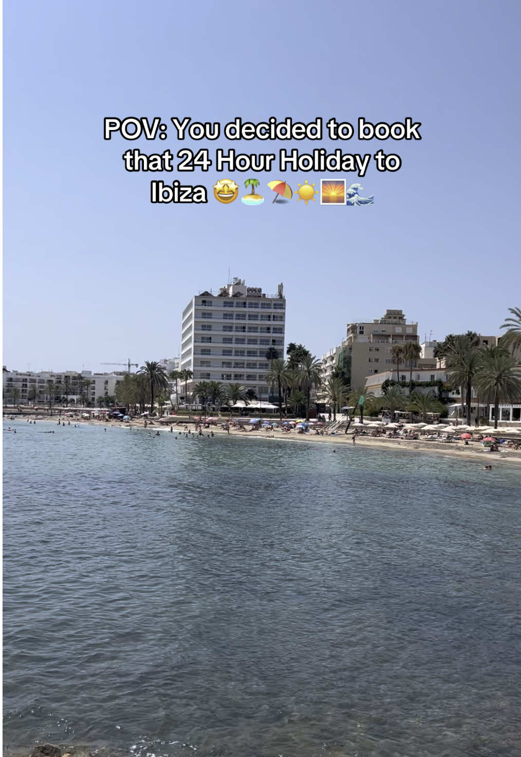 No regrets #fyp #ForYouPage #Ibiza #IbizaFinalBoss #Holiday #24Hours #NoAccomodation #Spain #1DayOnly #Spontaneous #Beach #Sun #Viral 