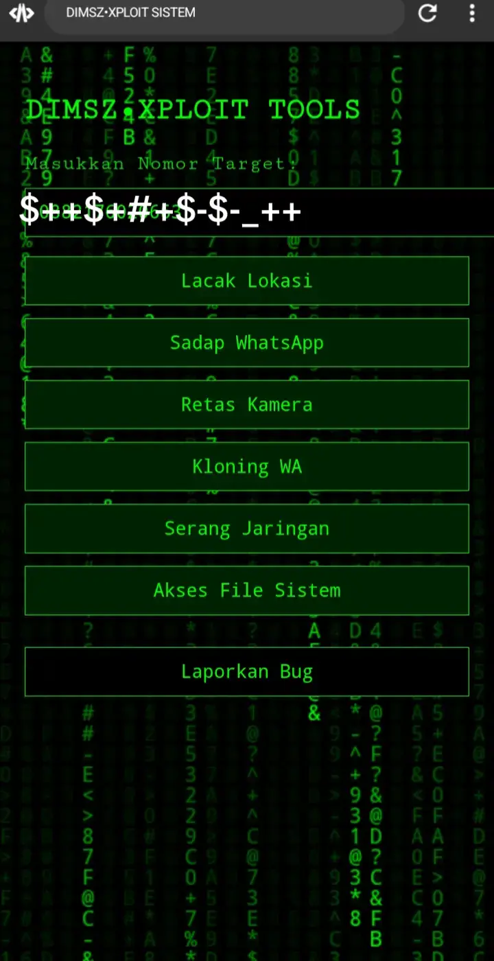 simulasi bree🗿 buat candaan,lumayan biar di kira 