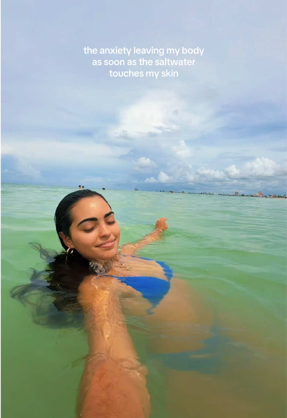a little dunk under the water and i feel myself  ✨