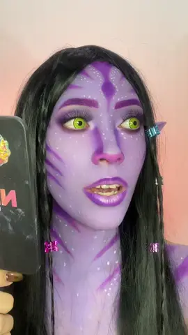Avatar purple 💜 #makeuptutorial #makeupartist #makeup #makeupclient #makeup #fypシ #fyp #avatar #makeuptransformation #gustoscolores 