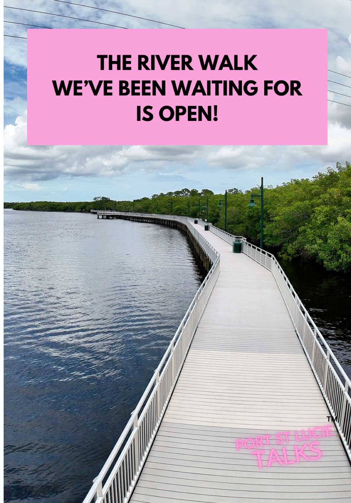 🚨 BIG NEWS 🚨 Port St. Lucie's riverfront just got a major upgrade! 🌊 The Boardwalk at The Port District is now fully connected—over 3/4 mile of scenic beauty along the St. Lucie River! 🌿 Built to last and enhance nature, this is a must-see! 🌟 Open now! #PortStLucie #TreasureCoast #CommunityGrowth #NatureLovers
