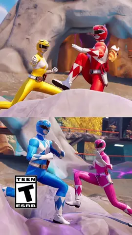 Power Rangers in Fortnite🔥 #fortnite #powerrangers #fortniteupdate #fortniteskins 