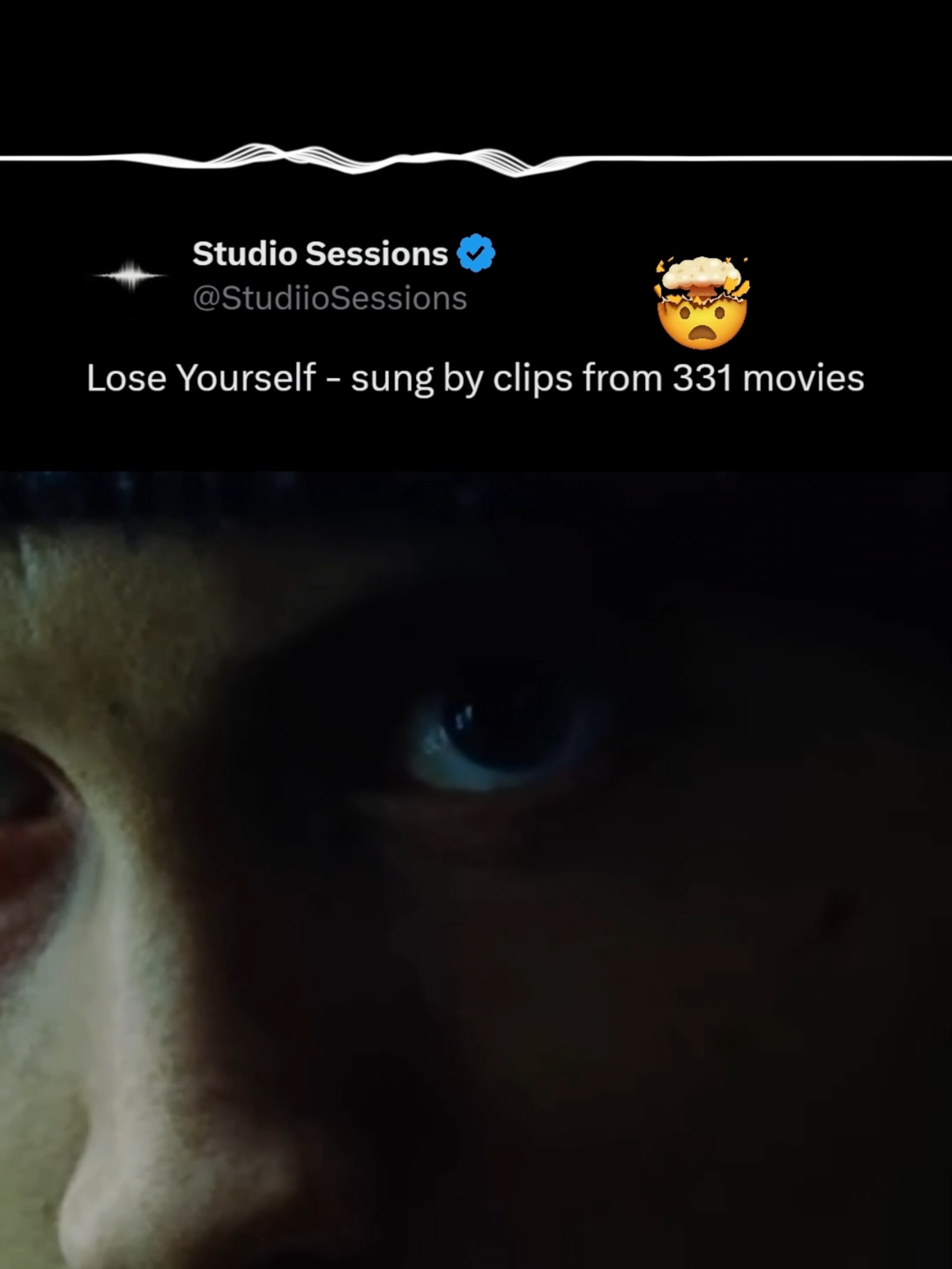 @eminem needs to see this. 'Lose Yourself' by Eminem, from the '8 Mile' soundtrack (2002), is a hip-hop anthem written by Eminem, Jeff Bass, and Luis Resto. Released October 28, 2002, it hit #1 on the Billboard Hot 100 and won an Oscar for Best Original Song. The track, about seizing fleeting opportunities, showcases Eminem’s intense delivery over a driving beat. Certified 13x platinum, its iconic line, “You only get one shot,” resonates widely. The video, blending '8 Mile' scenes, has 1.7B+ YouTube views. Credit- The Unusual Suspect/YT #studiosession #music #eminem #loseyourself #8mile