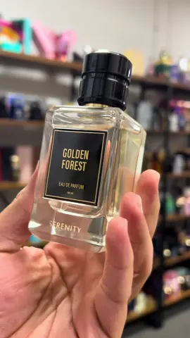 Golden Forest by Serenity  Floral yet daring, with a refined, leathery edge. #arabicperfume #fragrancelovers #IntenseOud #StayIntense #newarrivals #fragrancetiktoks #perfumetiktok 