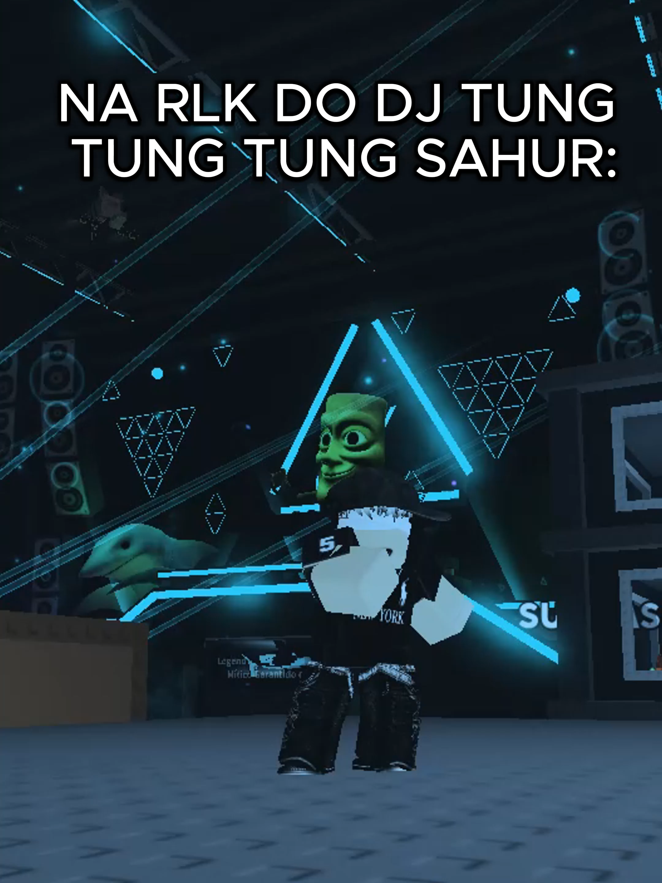 NA RLK DO DJ TUNG TUNG TUNG SAHUR ##roubeumbrairont #stealabrainot #robloxgame #lojaonline