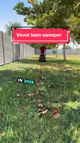 Clear your yard fast with the 21” VEVOR Lawn Sweeper! Lightweight, easy to push, and perfect for picking up leaves, grass, and debris. Keep your lawn spotless in minutes. 🌿🍂 #LawnCareTools #YardCleanup @Vevor_US  