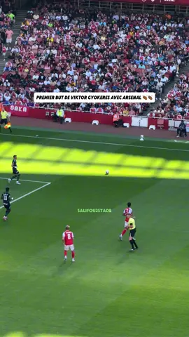 Le suédois débloque son compteur avec les gunners 🇸🇪 #viktor #gyokeres #viktorgyokeres #arsenal #arsenalfc #footballtiktok  