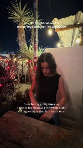 I swear I’m a fun time 😜 (it’s a skit)  *As always, my posts are not one-size-fits-all. Resonating with this post does not necessarily mean you live with OCD. There can be many reasons why someone may seek reassurance/present in this way. Sharing my own experience with OCD, this includes obsessive, repetitive intrusive thoughts and participating in compulsions to ease the anxiety (example used here: reassurance seeking). #ocdawareness #reassuranceseeking 
