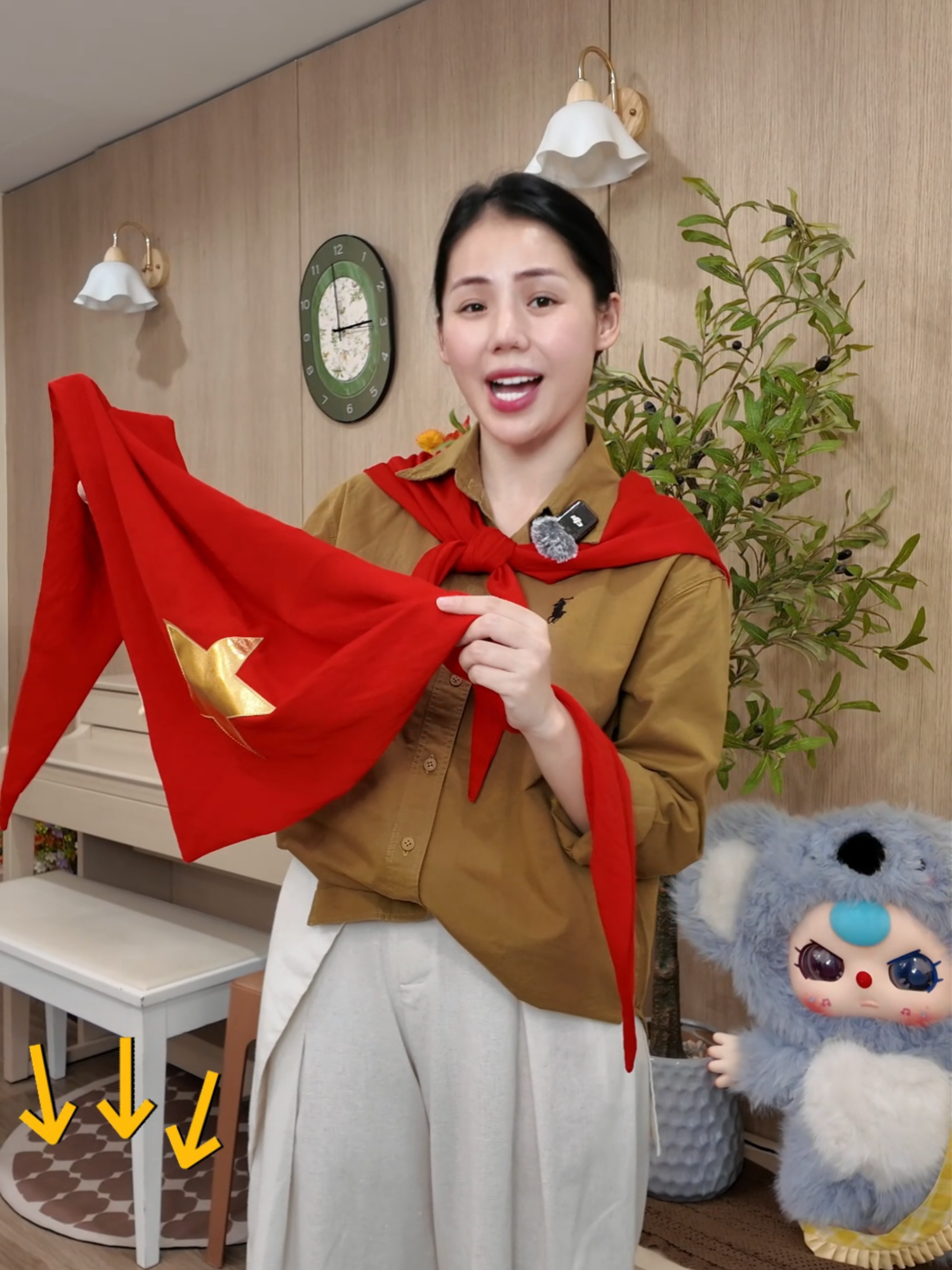 Khăn quàng đỏ sao vàng, tự hào là người con Việt Nam #huongly #tiktokshop #review #quockhanh #quockhanh2thg9 #khanquangyeunuoc #khanquangdo #khanquangdosaovang