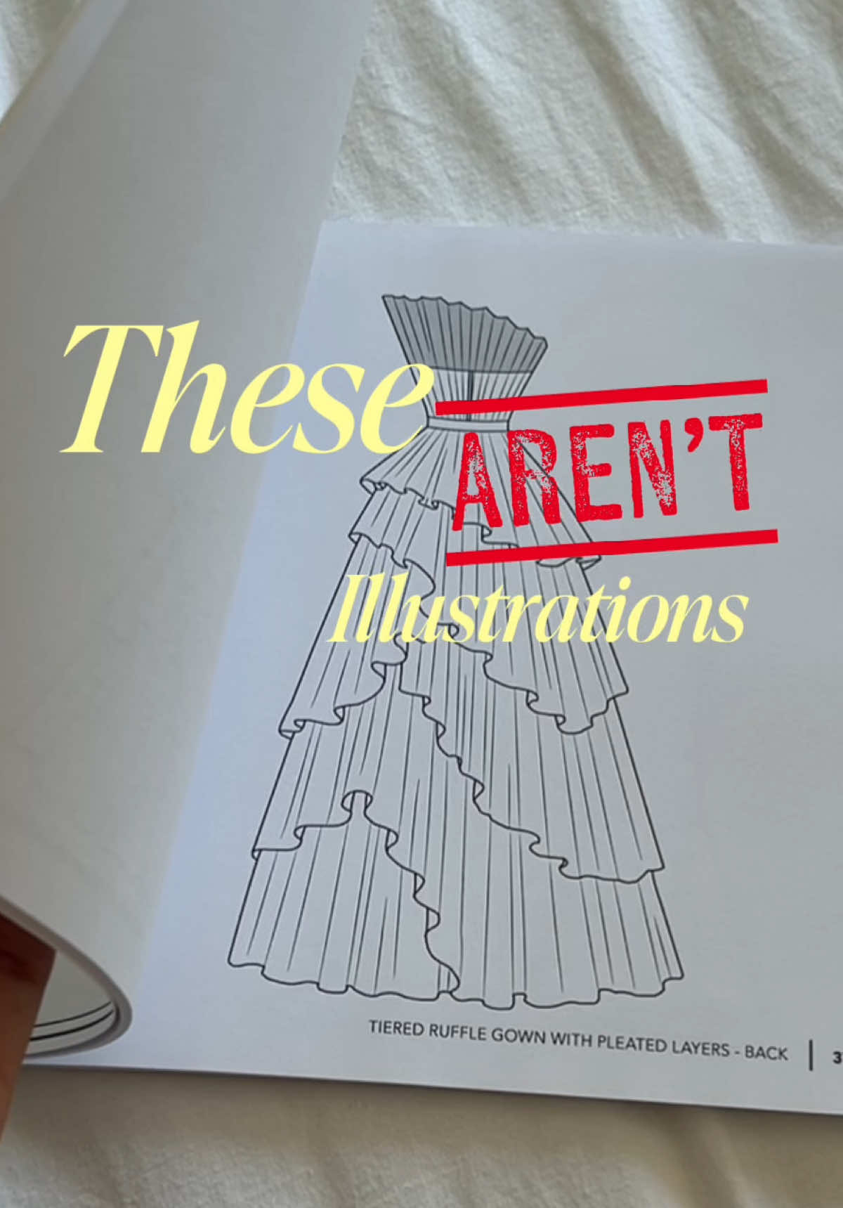 fashion illustrations vs technical flats - they may look alike, but only one is used by designers to make real garments ✏️ 👗  #FashionDesign #FashionStudent #TechnicalDrawing #FashionFlats #FashionIllustration #designerlife 