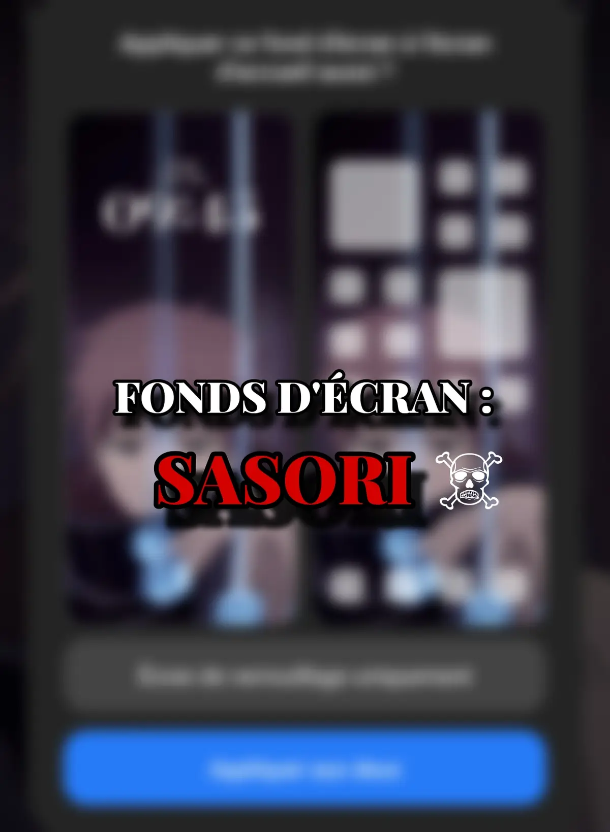 FONDS D'ÉCRAN DE SASORI ☠️ #sasori #animefyp #akatsuki #walpapper #viral 