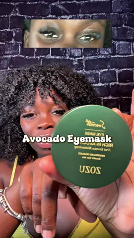 Add this to your cart today! Big up@authentic.kayla ❤️girl uh put me on❤️ #eyemask #avocadoeyemask #tiktokfinds #collagenmask #eyemask 