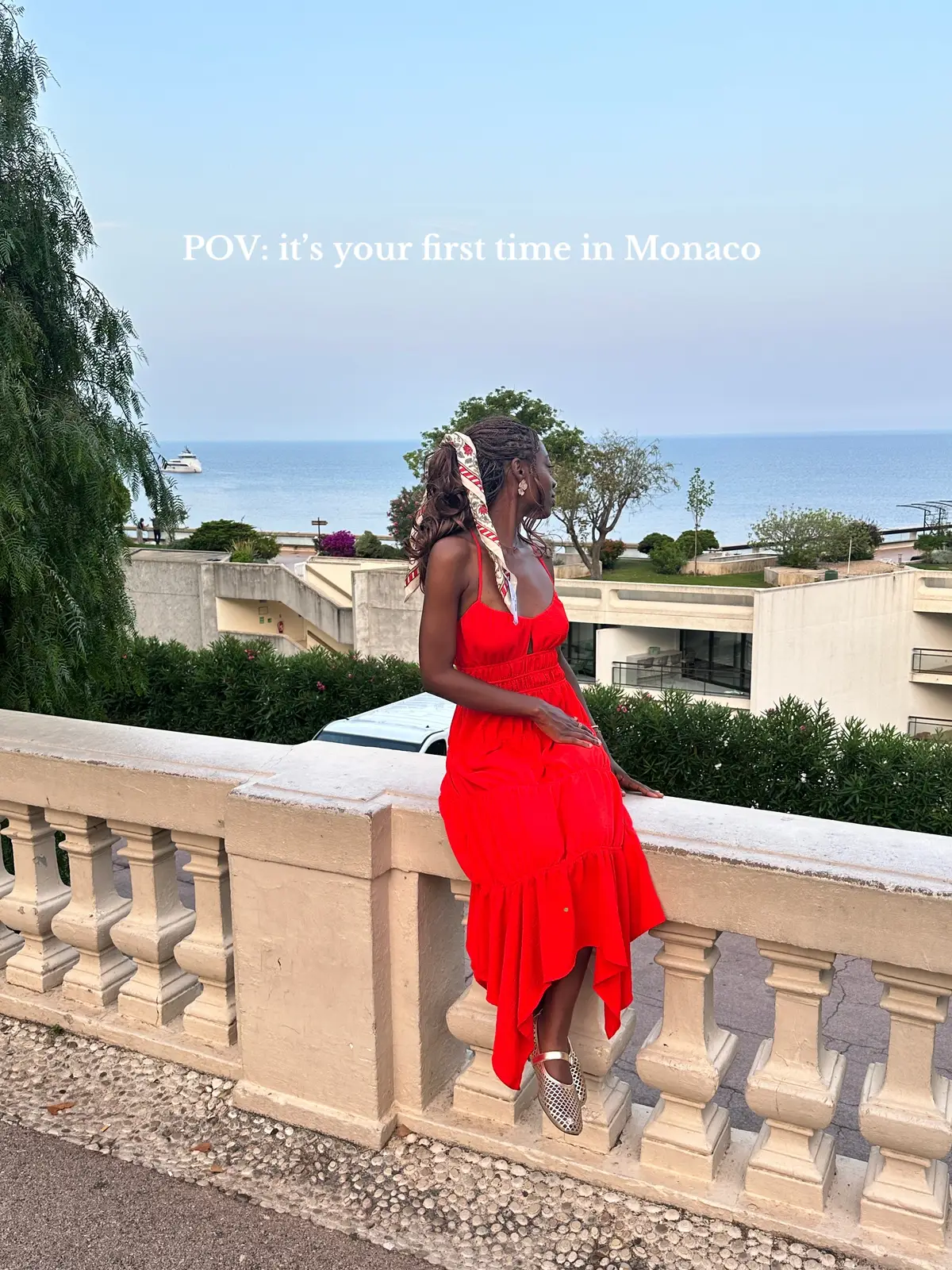 A 30 minute train from Nice to Monaco. Best train ticket ever ❤️ #traveldiaries #blackgirlstravel #monaco 