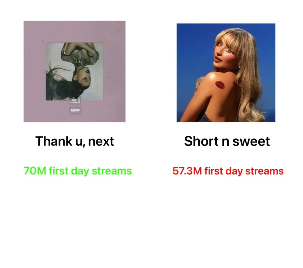 #flop #ender #thankunext #arianagrande #haters #fyp #zyxbca #icon #spotify #shortnsweet #sabrinacarpenter 