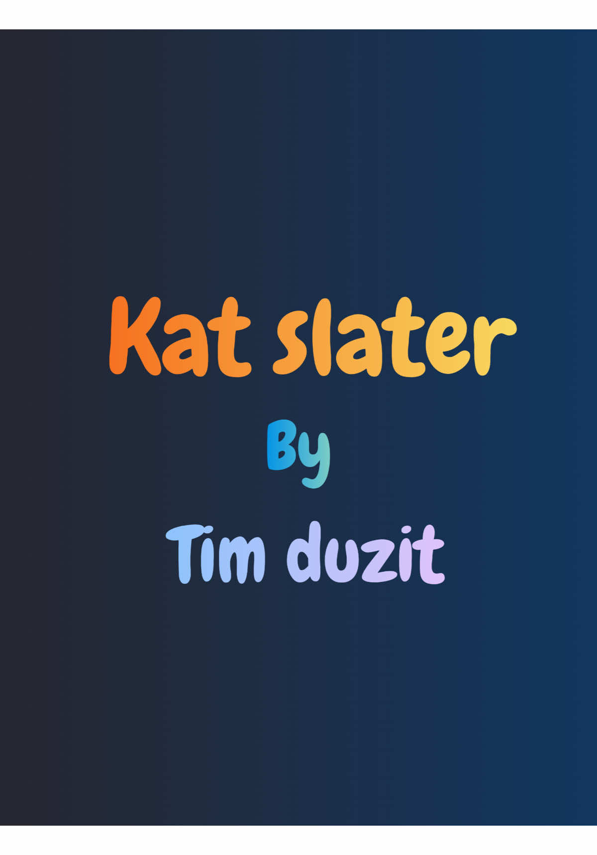 KAT SLATER #fyp #animation #jammable 