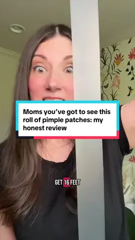 Stop buying small sheets of overpriced pimple patches and get a whole roll of hydrocolloid that you can cut yourself! Same healing power for acne, way more product! #pimples #acne #momofteens #pimplepatch #MomsofTikTok #momlife 