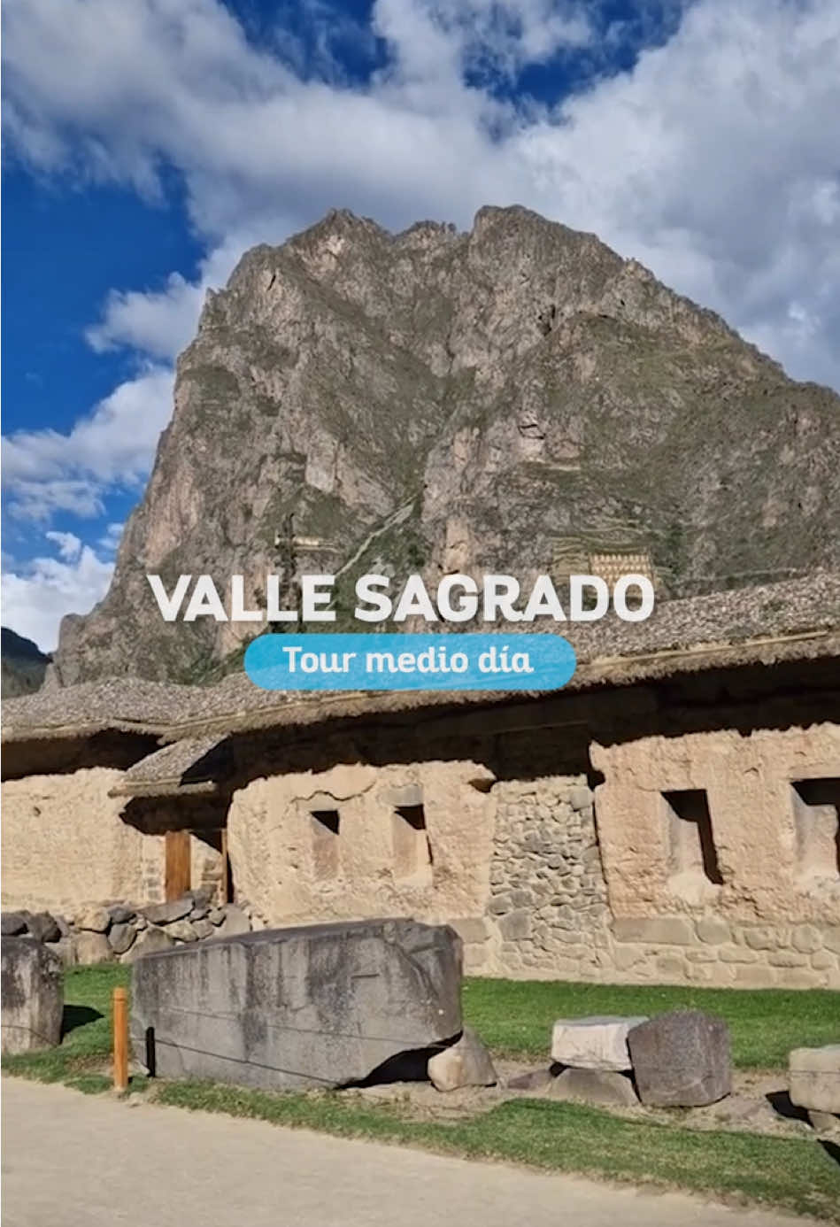 𝐂𝐨𝐧𝐨𝐜𝐞 𝐕𝐚𝐥𝐥𝐞 𝐒𝐚𝐠𝐫𝐚𝐝𝐨 𝐞𝐧 𝐦𝐞𝐝𝐢𝐨 𝐝𝐢́𝐚 Sumérgete en la belleza del Valle Sagrado de los Incas y descubre su historia milenaria en un recorrido breve pero inolvidable. Conoce sus imponentes paisajes, terrazas agrícolas y pueblos llenos de tradición, mientras disfrutas de la esencia del Cusco.  #ViajesCusco #ValleSagrado #Cusco