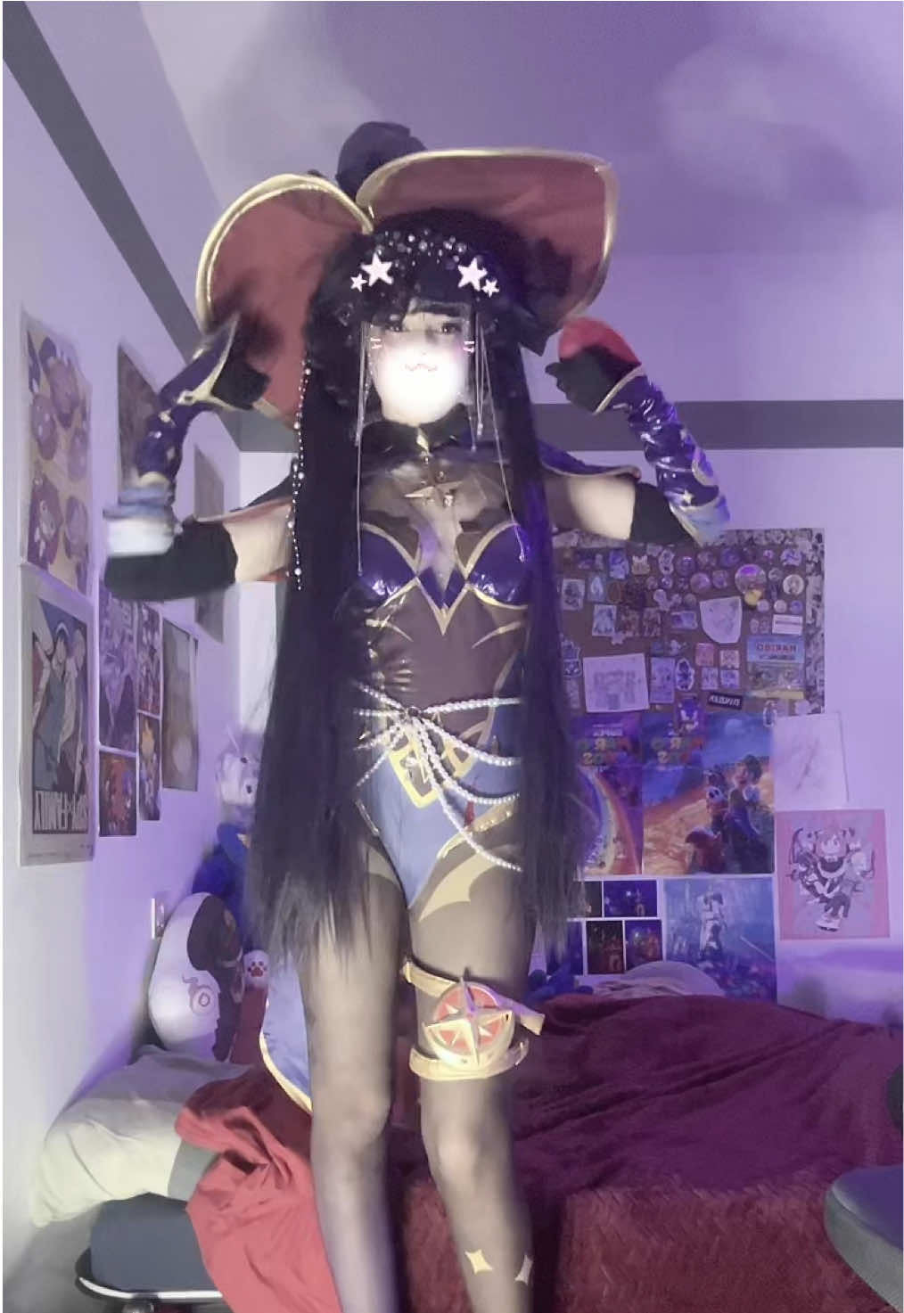 I’m gonna spam mona for 2 weeks chat because I go on vacation, can’t cosplay 🤯 #monagenshinimpact #genshin #genshincosplay #cosplayer #hoyocreators #monacosplay #genshinimpactcosplay 
