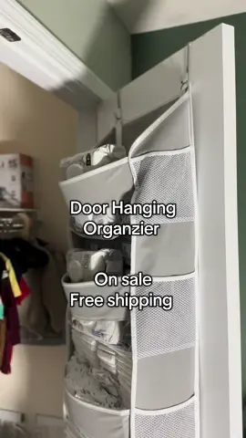 Door hanging organizer #doorhangingorganizer #nursery #oraganization #mom #newmom #pregnant #ttshop 