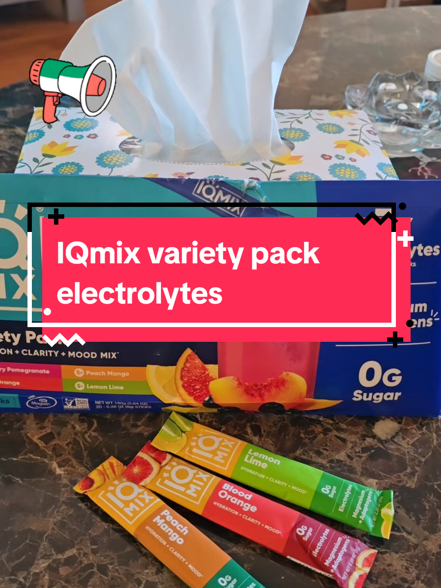 IQ mix variety pack #iqmix #electrolytes #variery #magnesium 