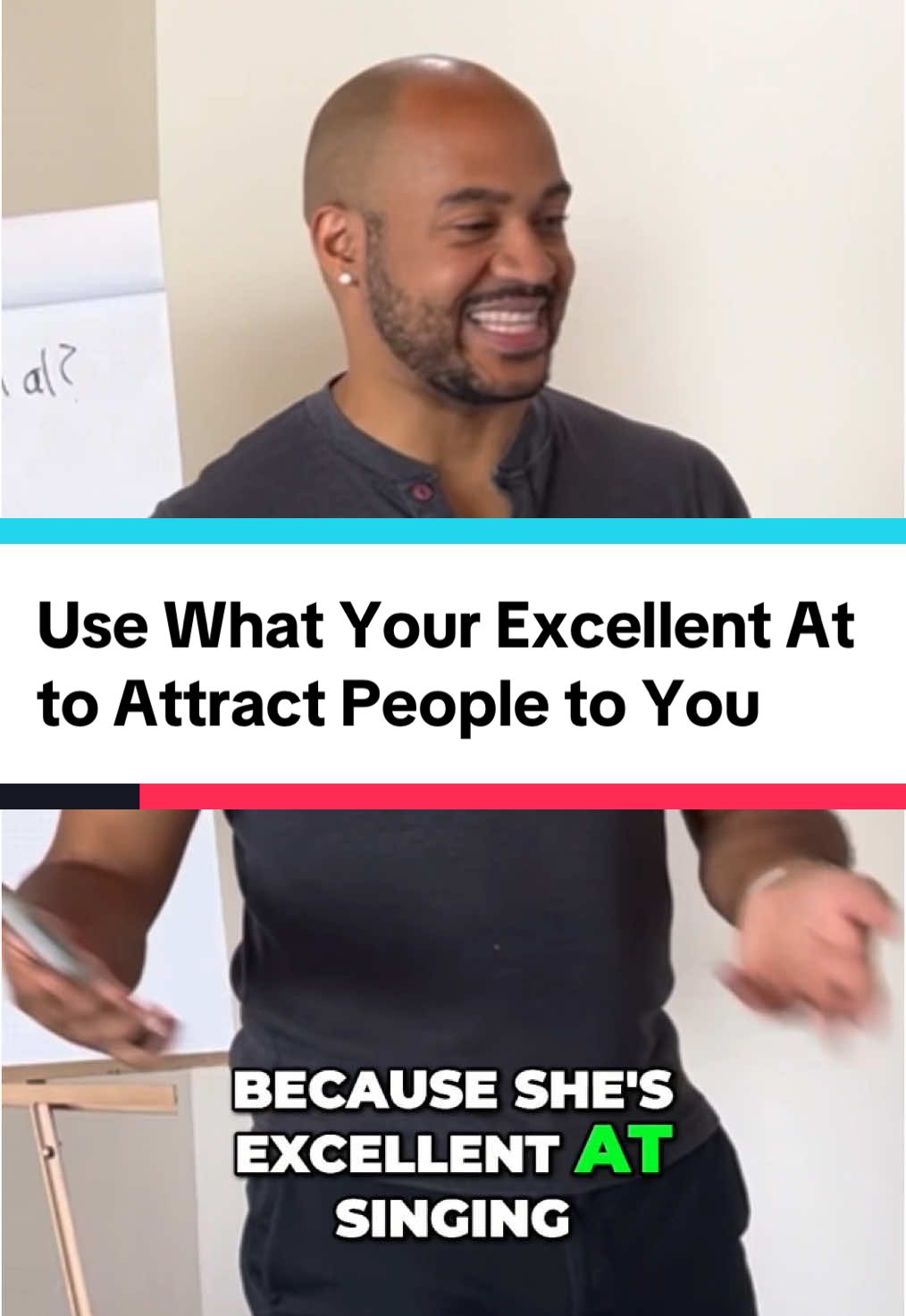 Everyone is excellent at something.  There is something that you know a lot about or passionate about that you can use to attract people into your life.  This is your excellence. The key is to use it to make other people's lives better.   The more you do that, the more  people will be drawn to you for the experience you give them.  #mensadvice #menscoach #socialskills #datingadviceformen 
