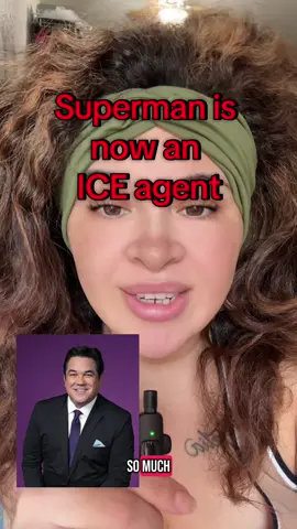 Superman is now an ICE agent. Dean Cain, who played Superman in the TV Series: Louis & Clark from 1993-1997, has joined ICE as an honorary agent 😳 #ice #superman #deancain 
