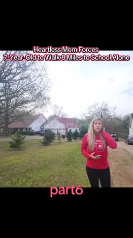 Heartless Mom Forces 7-Year-Old to Walk 8 Miles to School Alone #cops #policeofficer #audit #bodycam 
