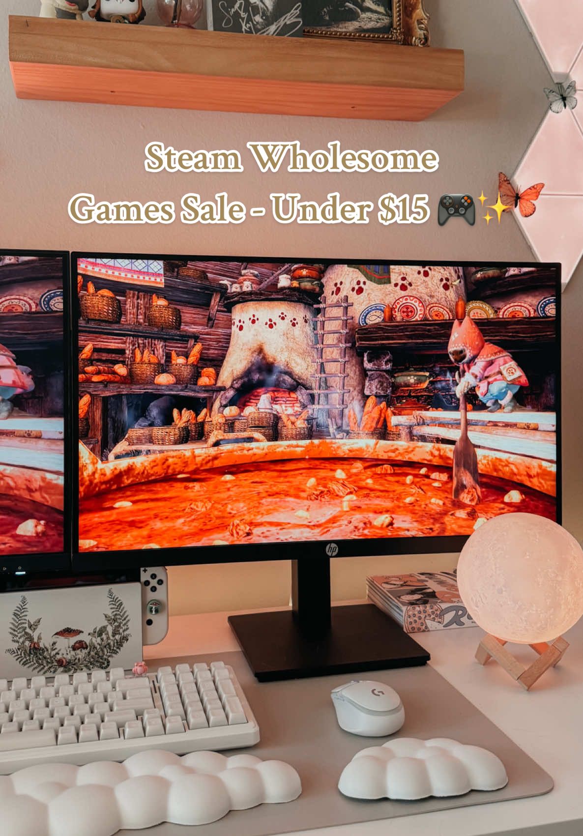 5 PC Games Under $5 - PC Edition!  Wholesome Games Sale ends this August 14th! Some games participating are actually on sale for longer too 👀 Grab these cozy games while they’re still at AMAZING prices!!  #cozygames #cozygaming #cozygamingcommunity #WhatToPlay #steamgames #steamsale #wholesomegames #GamingOnTikTok #pcgaming #pcgames #GamerGirl #cozyvibes 