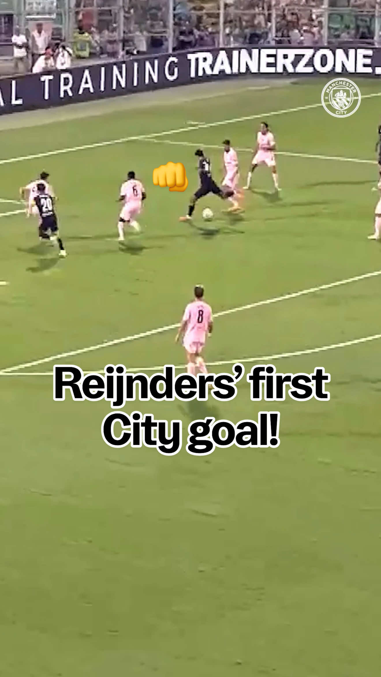 Tijjani makes it two! 💪 #mancity #tijjanireijnders #football 