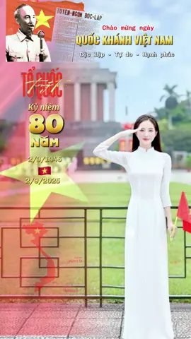 #CapCut kỷ niệm 80 năm ngày Quốc Khánh Nước CHXHCN Việt Nam 2/9/1945-2/9/2025 🇻🇳