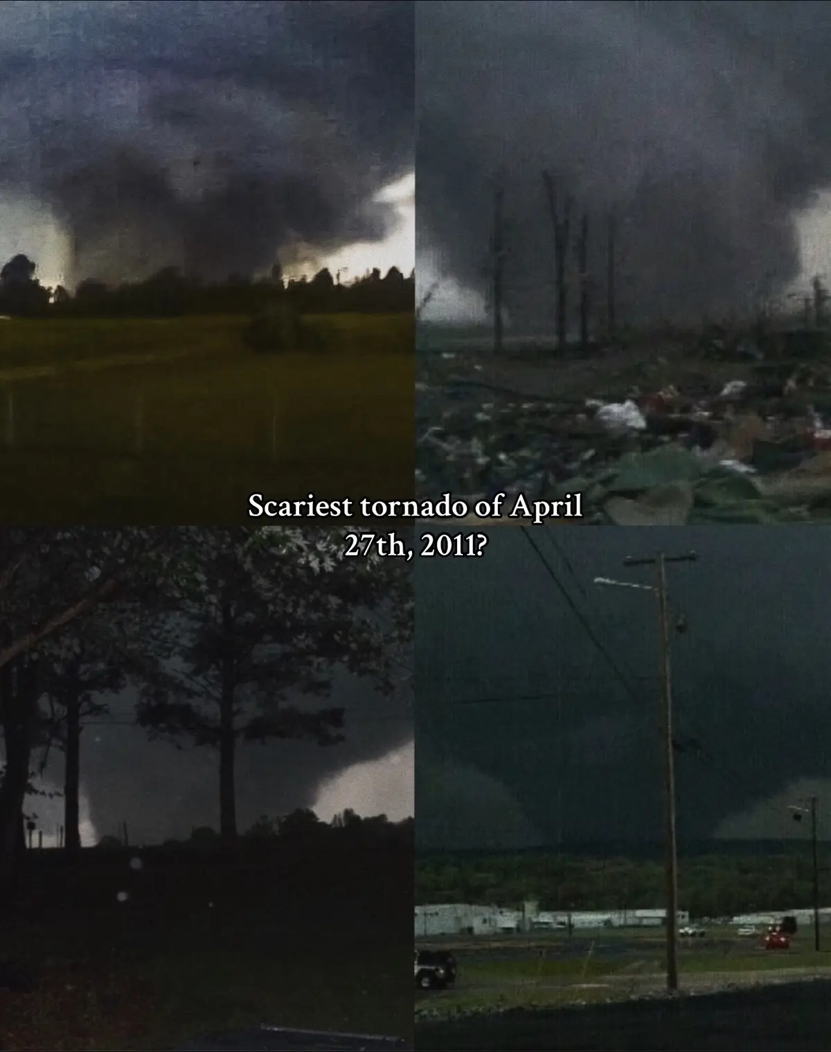 The Ringgold EF-4 || #tornadoes #severeweather #twisters #2011 #ef4 #viral #fyp 