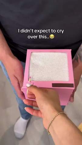 Our entire relationship inside of this box 🥹❤️ #couples #giftideas #romanticgift #crystallball #girlfriend #boyfriend