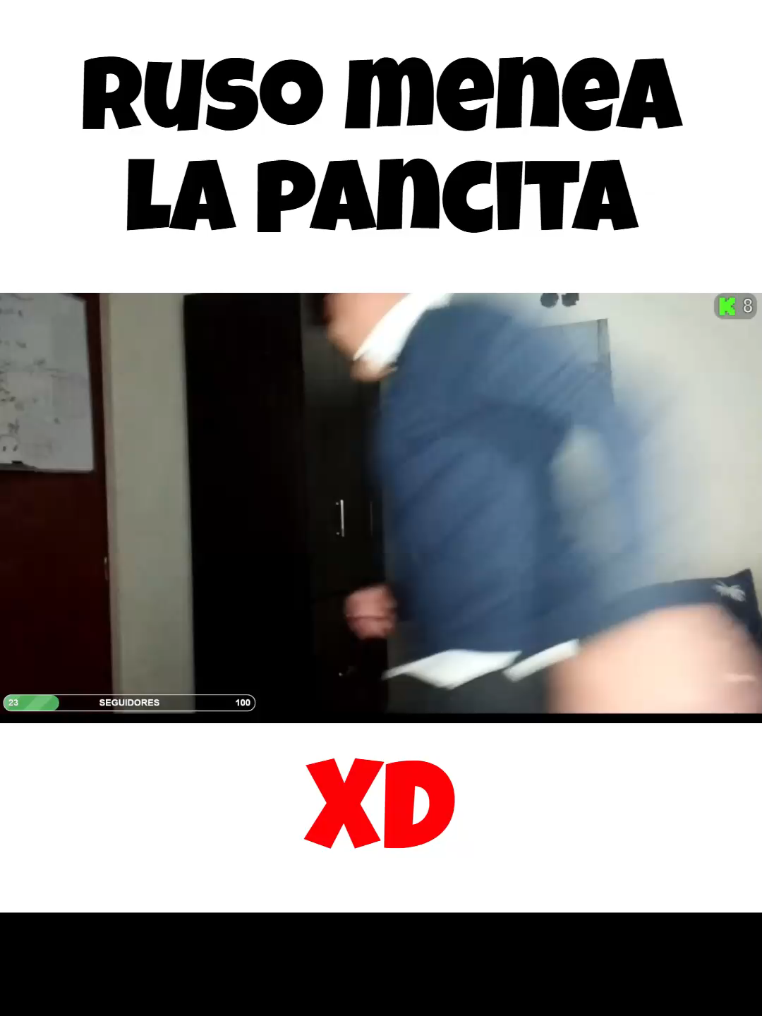 RUSO MENEA LA PANCITA #LULUMENEA #HUMOR#STREAM#KICK